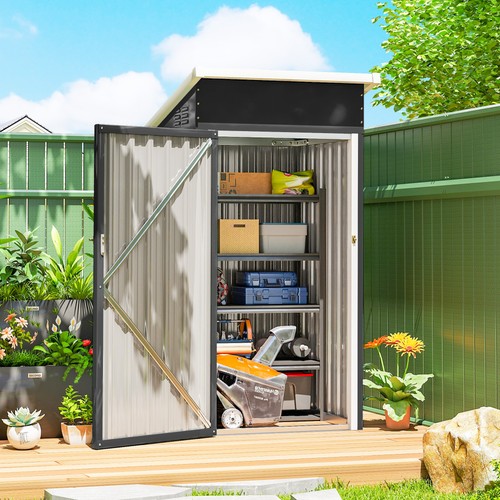 Ft metal storage shed - x,