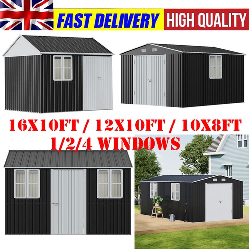 Metal shed outdoor garden - metal,