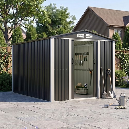 Garden shed pent roof - garden,
