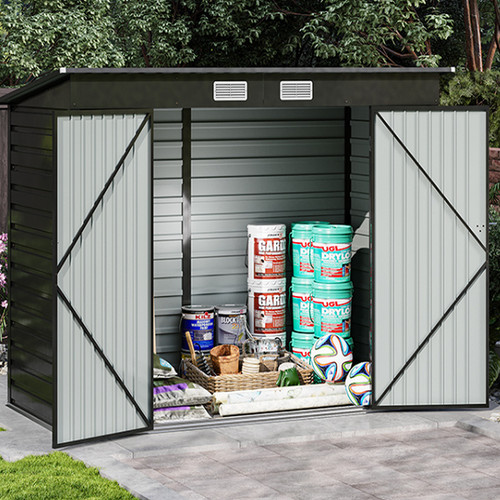 6x4 8x4ft metal garden - metal,