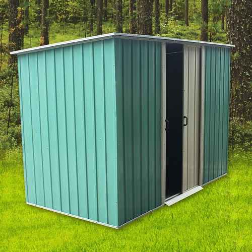 8x4metal garden shed - shed, heavy