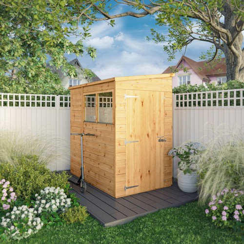 Wooden garden shed - 6, 4