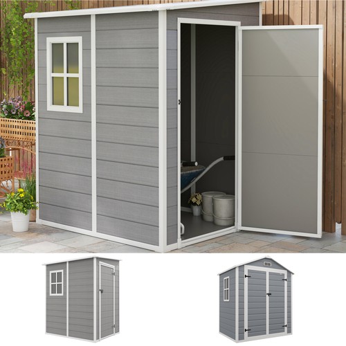 Plastic garden shed lockable - garden, shed,