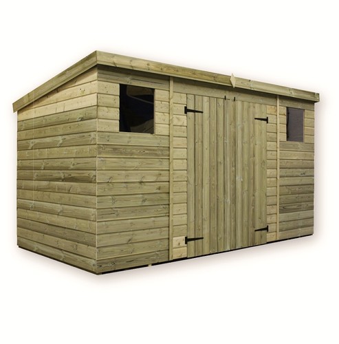 Wooden garden shed - garden, 10x5