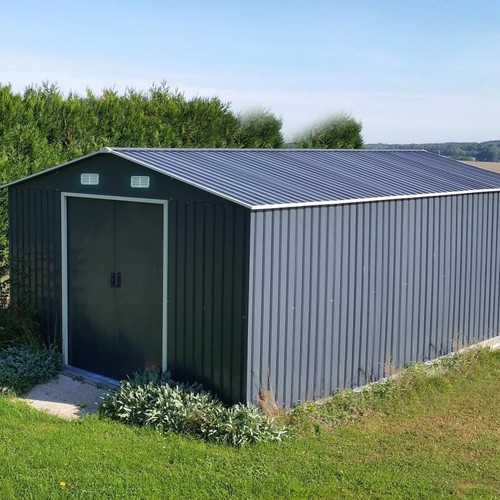 12x10 steel storage shed - ft,