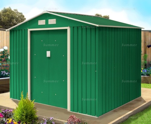 Metal shed sliding double - shed,