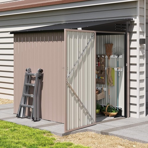 Aoxun 3x1 lean to shed - aoxun,