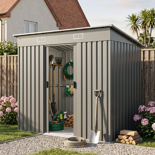 Metal garden shed - metal, 3x5ft,4x8ft