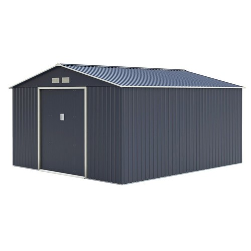 Metal garden shed house gable - house,