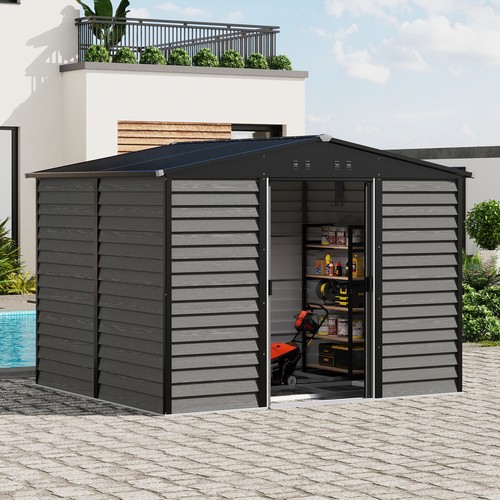 Modern grey tool - house, roof