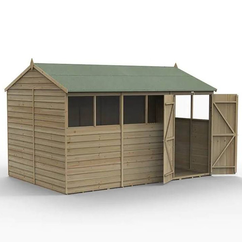 12x8 wooden garden - 12x8, shed