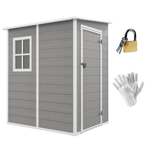 Outsunny lean garden shed - to,