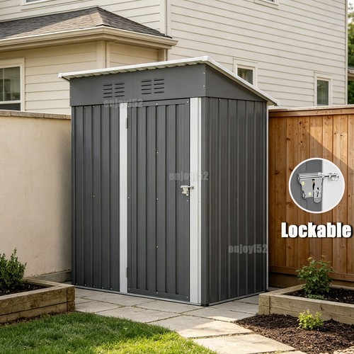 5x3ft metal storage shed - 5x3ft,