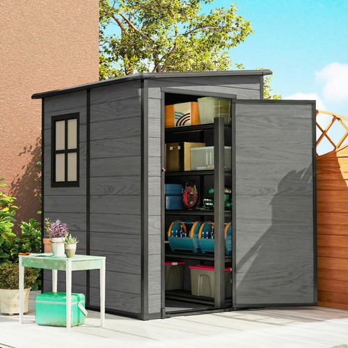 4x5ft plastic garden shed - 4x5ft,