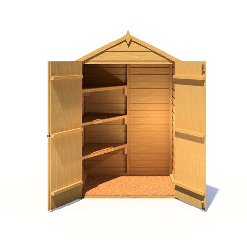 Shire overlap double door 4x3 - overlap,