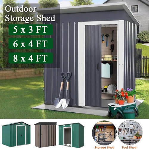 Garden metal shed - metal, outdoor