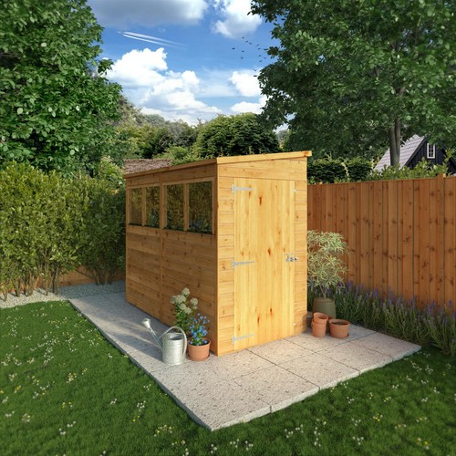 Wooden garden shed - 8, x