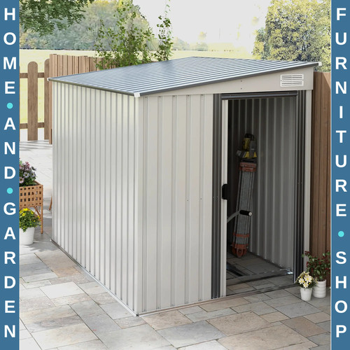 5ft lean metal garden - x,