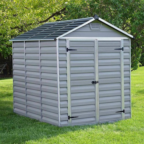 Garden shed plastic grey - shed,