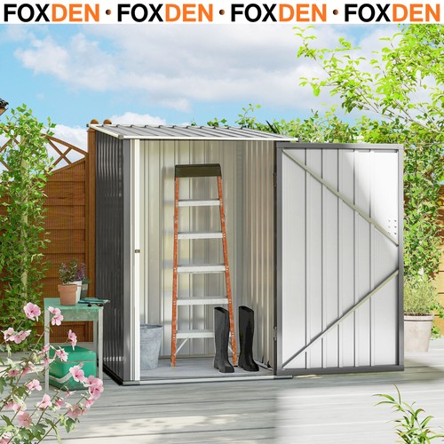 Lean garden shed - shed, steel