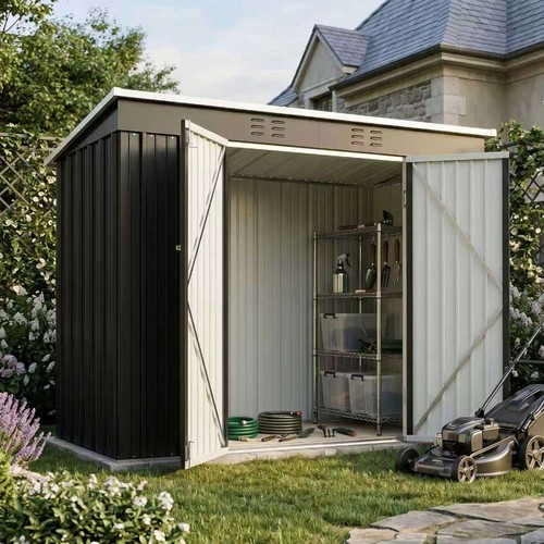 Garden shed pent roof - shed, 4x8ft