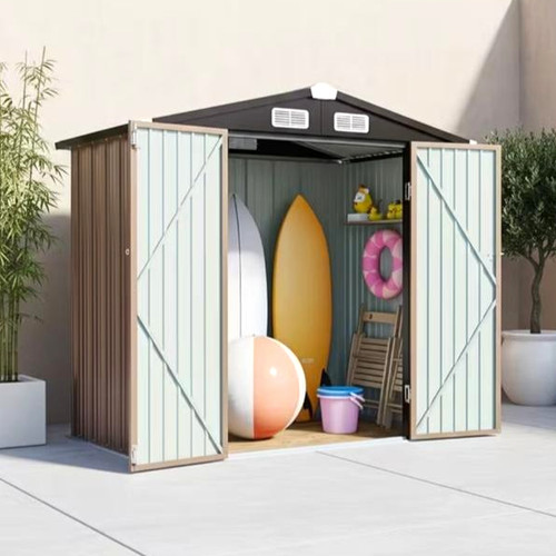 Nordivale 6x4ft metal storage - nordivale,