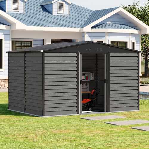 Metal garden shed 10 x - shed,