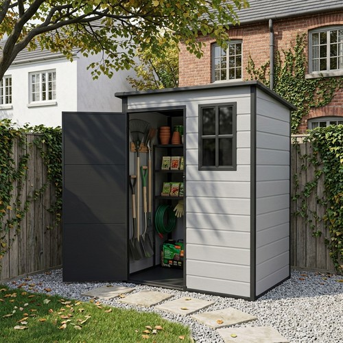 Lean plastic garden - lean-to, shed